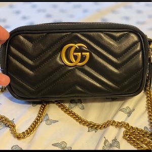 Mini Gucci marmont cross body